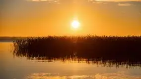 Grudniowy wschód słońca nad jeziorem Niegocin - zdjęcie 39