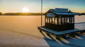 Grudniowy, zimowy port w Sztynorcie - zdjęcie 24