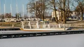 Grudniowy, zimowy port w Sztynorcie - zdjęcie 29