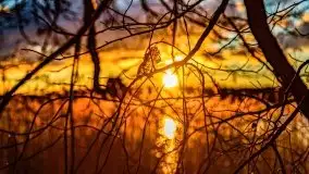 Grudniowy zachód słońca nad jeziorem Kisajno 2021 - zdjęcie 15