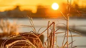 Zimowy wschód i południe w Strandzie nad jeziorem Kisajno - zdjęcie 15