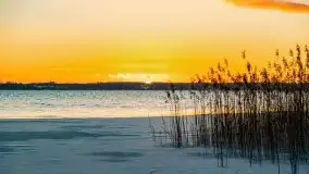 Wschód słońca nad jeziorem Łabap w Radziejach - zdjęcie 52