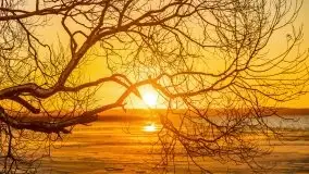 Wschód słońca nad jeziorem Łabap w Radziejach - zdjęcie 9