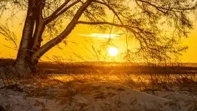 Wschód słońca nad jeziorem Łabap w Radziejach - zdjęcie 44