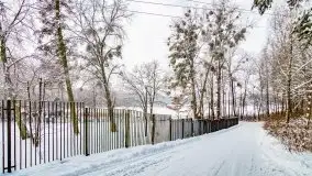 Księżycowy Dworek i jezioro Siercze w okowach zimy - zdjęcie 12