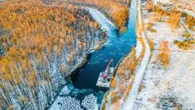 Mazurska zima nad kanałami, styczeń 2021 - zdjęcie 4