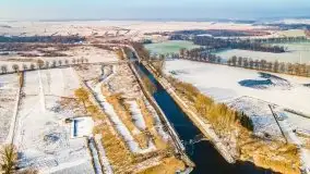 Mazurska zima nad kanałami, styczeń 2021 - zdjęcie 14