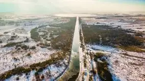 Mazurska zima nad kanałami, styczeń 2021 - zdjęcie 25