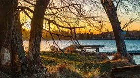 Wschód słońca nad jeziorami Boczne i Niegocin, styczeń 2022 r. - zdjęcie 28