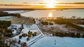 Styczniowe słońce, jezioro Dargin i kra... - zdjęcie 16