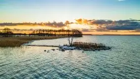 Styczniowe słońce, jezioro Dargin i kra... - zdjęcie 6