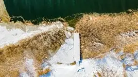 Zimowa Stranda i jezioro Kisajno, styczeń 2022 r. - zdjęcie 11