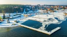 Zimowa wersja AZS Wilkasy nad jeziorem Niegocin, styczeń 2022 r. - zdjęcie 11