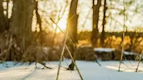 Zachód słońca przy wyspie Wydmińskiej, marzec 2021 r. - zdjęcie 38