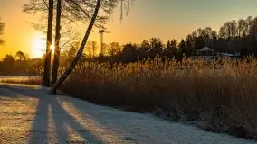 Wschód słońca w Strandzie nad jeziorem Kisajno - zdjęcie 21