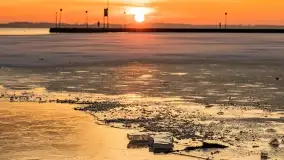 Wschód słońca nad jeziorem Niegocin w Wilkasach - zdjęcie 13