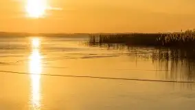 Wschód słońca nad jeziorem Niegocin w Wilkasach - zdjęcie 28