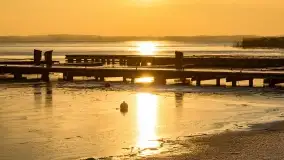 Wschód słońca nad jeziorem Niegocin w Wilkasach - zdjęcie 43