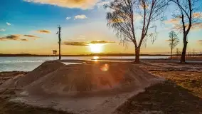 Zachód słońca nad jeziorem Tałty i kanałem Tałckim - zdjęcie 34