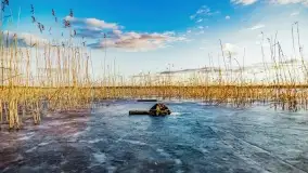Zachód słońca nad jeziorem Tałty i kanałem Tałckim - zdjęcie 55