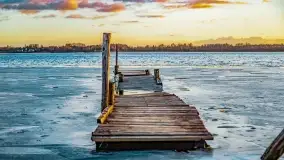 Zachód słońca nad jeziorem Tałty i kanałem Tałckim - zdjęcie 25