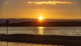 Zachód słońca nad jeziorem Tałty i kanałem Tałckim - zdjęcie 20