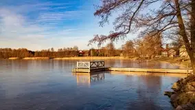 Zachód słońca nad jeziorem Harsz w Harszu - zdjęcie 21