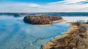 Jezioro Dobskie w okolicach Dziewiszewa, wyspa Gilma - zdjęcie 3