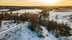 Mazurska zima z lotu ptaka, luty 2022 - zdjęcie 18