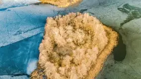 Zachód słońca nad jeziorem Krzywa Kuta - zdjęcie 25