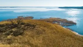 Wilkasy i okolice na zdjęciach z lotu mewy, marzec 2022 - zdjęcie 27