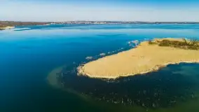 Wilkasy i okolice na zdjęciach z lotu mewy, marzec 2022 - zdjęcie 39