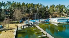 Wilkasy i okolice na zdjęciach z lotu mewy, marzec 2022 - zdjęcie 28