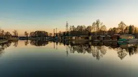 Garażowy zachód nad rzeką Pisa w Piszu - zdjęcie 15