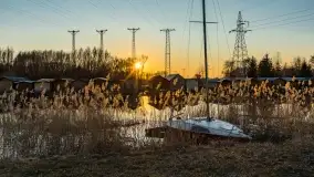 Garażowy zachód nad rzeką Pisa w Piszu - zdjęcie 22