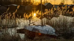 Garażowy zachód nad rzeką Pisa w Piszu - zdjęcie 19