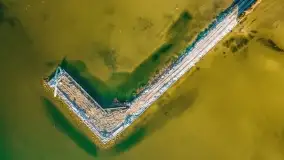 Jezioro Śniardwy i Nowe Guty na początku wiosny - zdjęcie 14