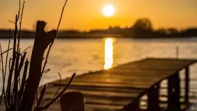 Zachód słońca nad jeziorem Kisajno, Zimny Kąt - zdjęcie 36