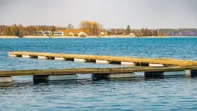 Jezioro Boczne i przystań Sun Bila pod koniec marca 2022 - zdjęcie 27