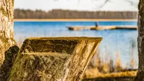 Jezioro Boczne i przystań Sun Bila pod koniec marca 2022 - zdjęcie 31