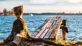 Zachód słońca nad jeziorem Bocznym, Leśna Keja - zdjęcie 33