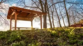 Zachód słońca nad jeziorem Bocznym, Leśna Keja - zdjęcie 16