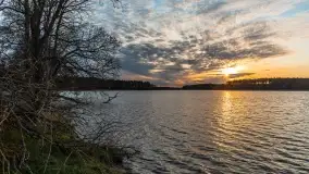 Zachód słońca nad jeziorem Jagodne - zdjęcie 22