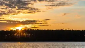 Zachód słońca nad jeziorem Jagodne - zdjęcie 39