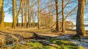 Wieczór i zachód słońca nad Darginem, kwiecień 2022 - zdjęcie 2