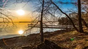 Wieczór i zachód słońca nad Darginem, kwiecień 2022 - zdjęcie 36