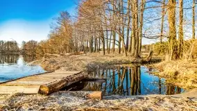 Wieczór i zachód słońca nad Darginem, kwiecień 2022 - zdjęcie 34