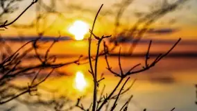 Wieczór i zachód słońca nad Darginem, kwiecień 2022 - zdjęcie 6