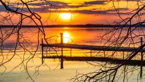 Wieczór i zachód słońca nad Darginem, kwiecień 2022 - zdjęcie 41