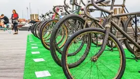 Zabytkowe rowery w Mikołajkach - zdjęcie 14